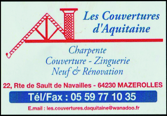 Les couvertures d'Aquitaine